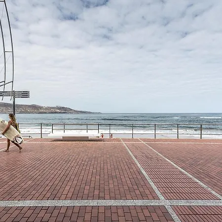 公寓 Canteras - 2bdr + Wifi + Balcony
